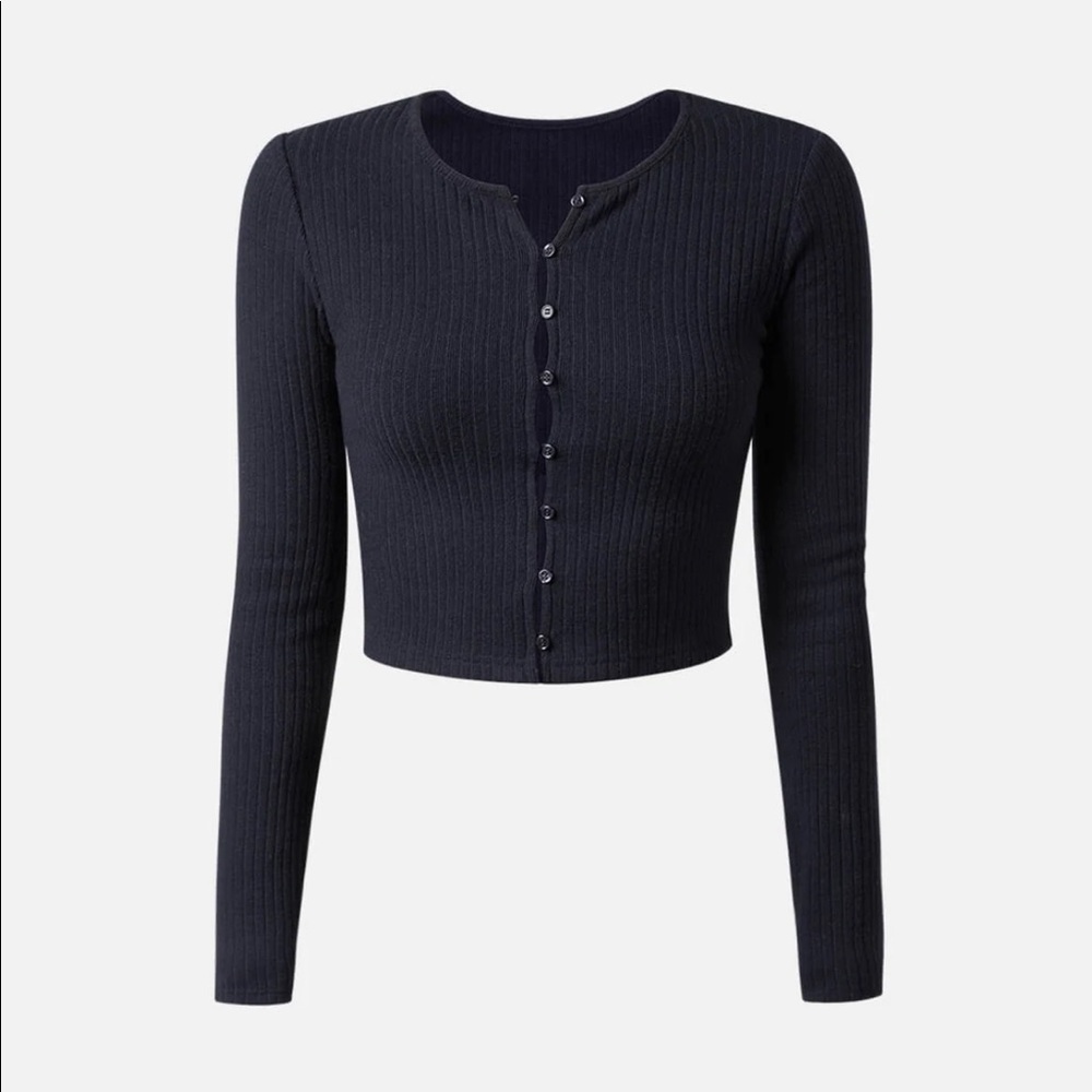 Cropped Button Down